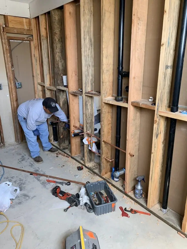 Commercial rough-in plumbing for Commercial Plumbing in Farmingdale